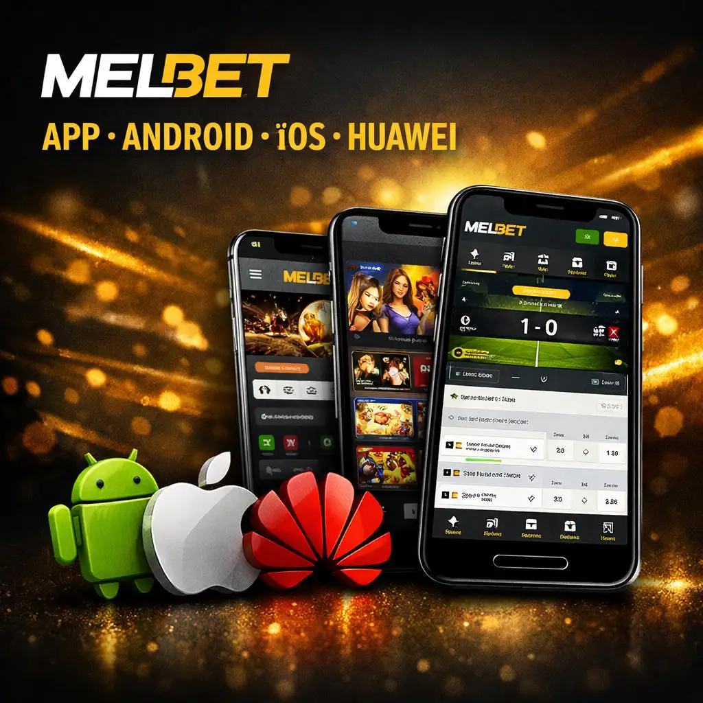 Melbet app smartphone screen download dark background