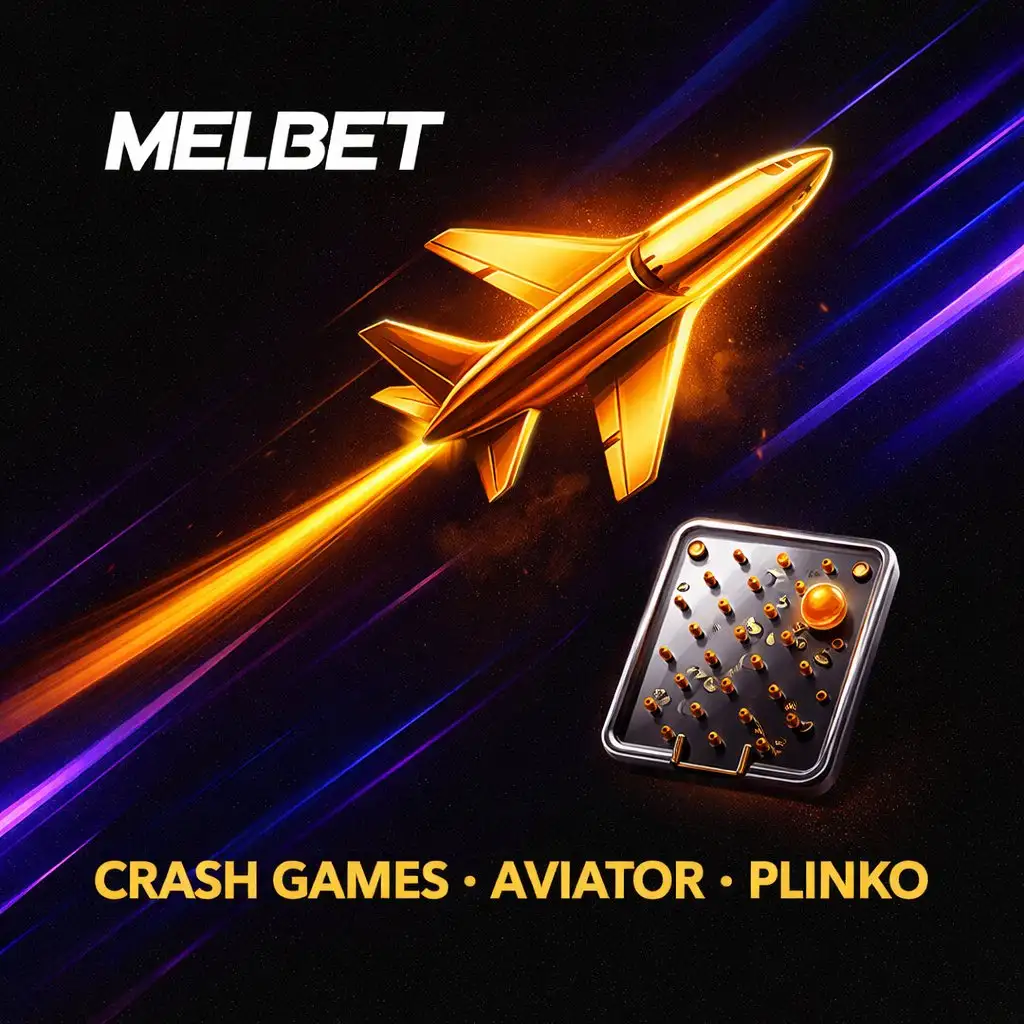 Melbet crash games aviator avion dorado plinko tablero fondo negro